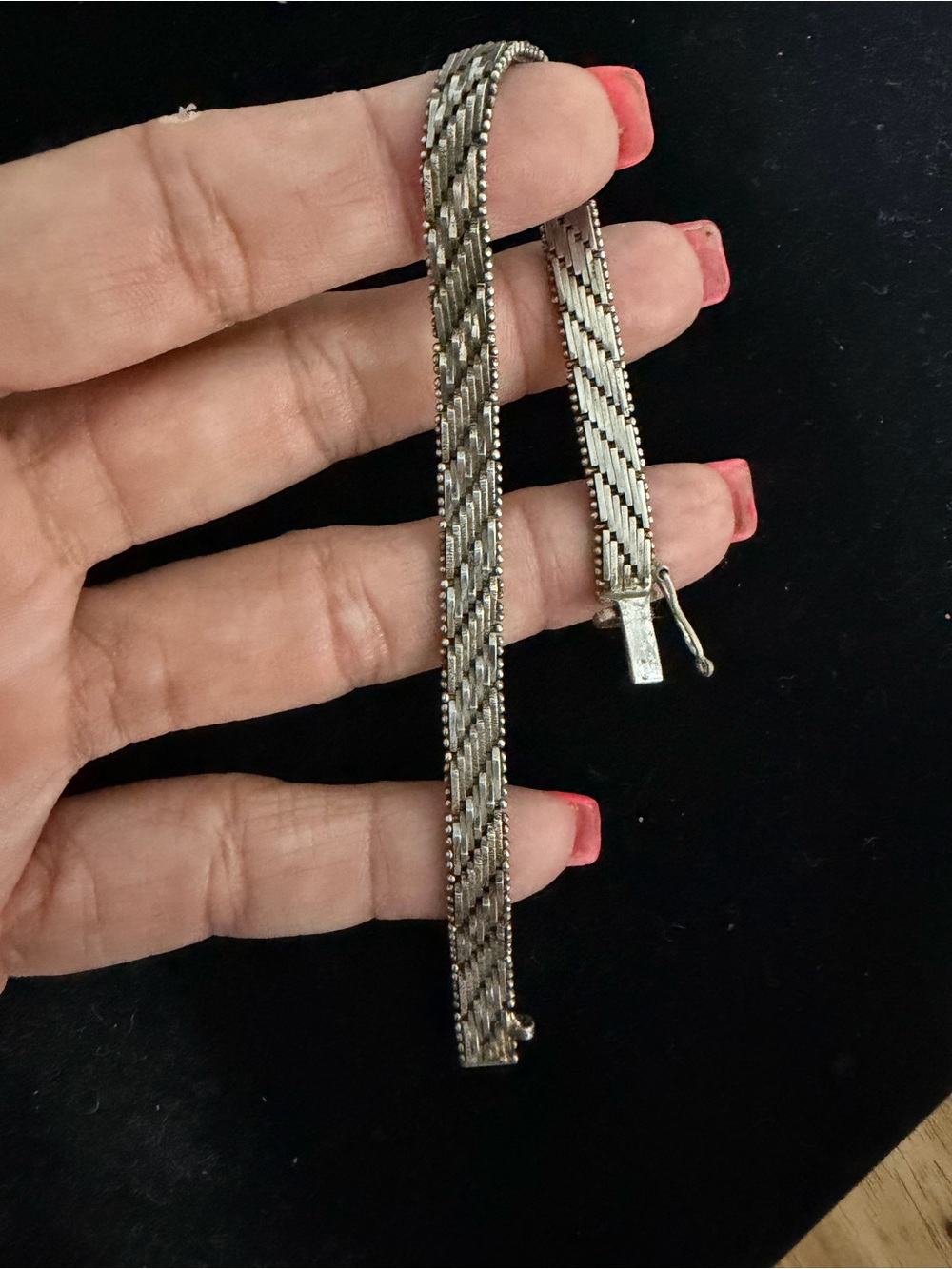 925 Sterling silver vintage ITALY BRACELET